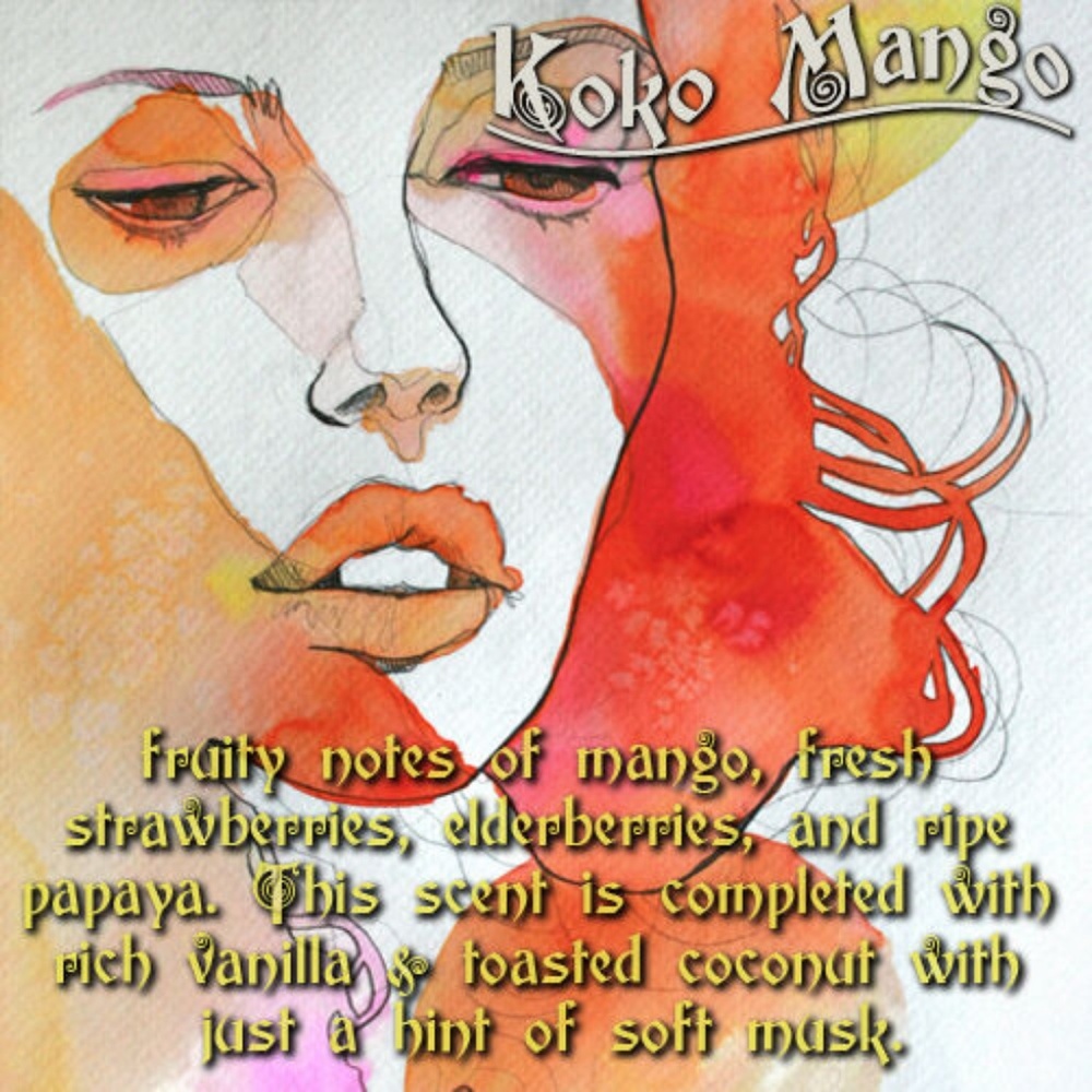 KOKO MANGO Scented Fragrance Body Oil
